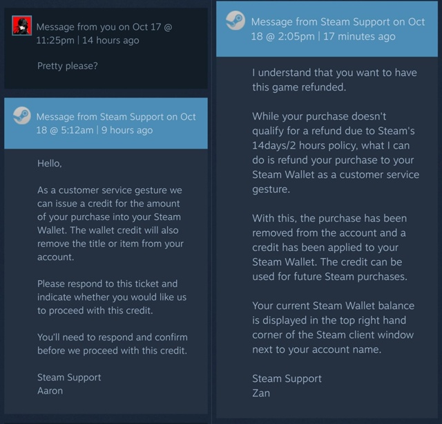 Геймер нашел способ вернуть деньги за игру в Steam, даже е...