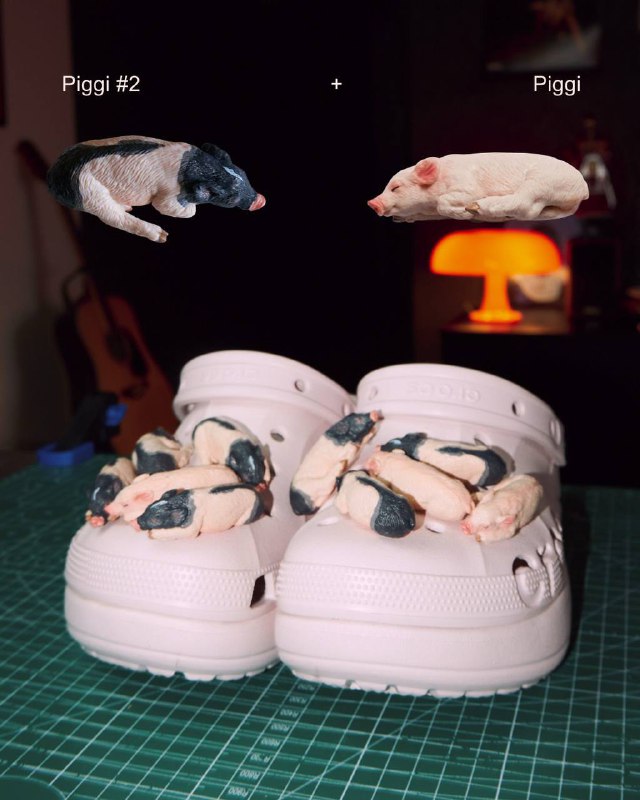 Божечки, какая милота: московский бренд Kadi выпустил джиббитсы пятнистых поросят!
Хотим! 🤯