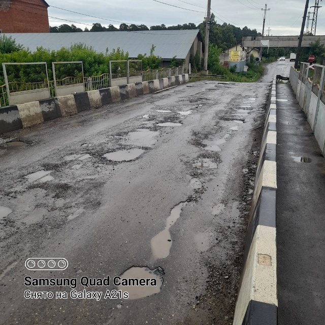 Когда будет нормальное дорожное полотно для водителей...