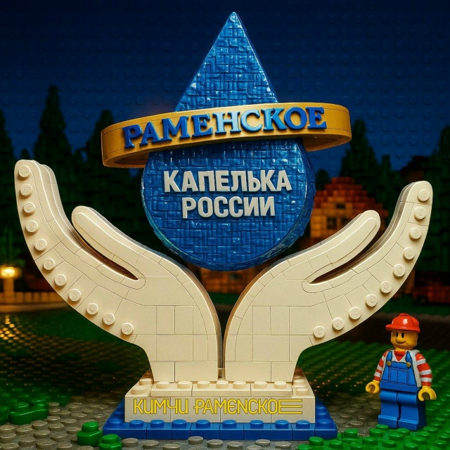 Раменское в стиле «Лего» 😍
Пособирали бы?