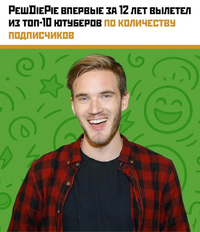📉 PewDiePie больше не в топ-10. Что пошло не так? (Спойлер: ни?...