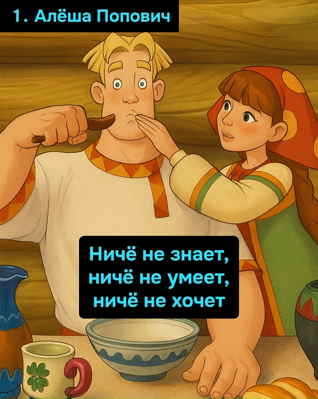 С Ильёй спокойно: и дом в порядке, и враги боятся, и борщ...