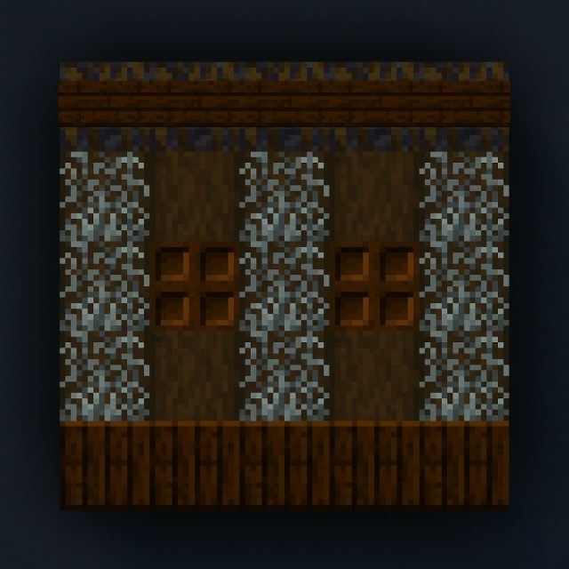 Атмосферные варианты стен для ваших хоррор-построек!
?...