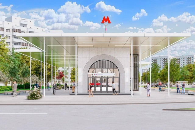 Какой будет станция «Кленовый бульвар» Бирюлёвской ли...