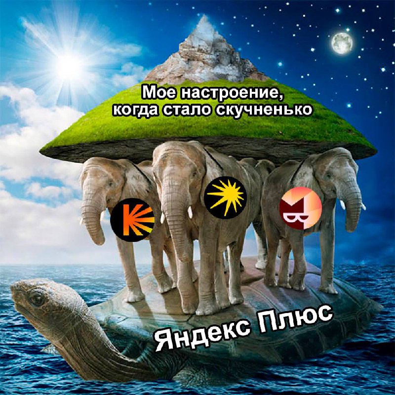 Три слона, на которых держится мой досуг 😄