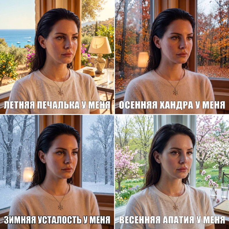 это я 365 дней в году оправдываю свое нежелание что-либо делать текущим временем года