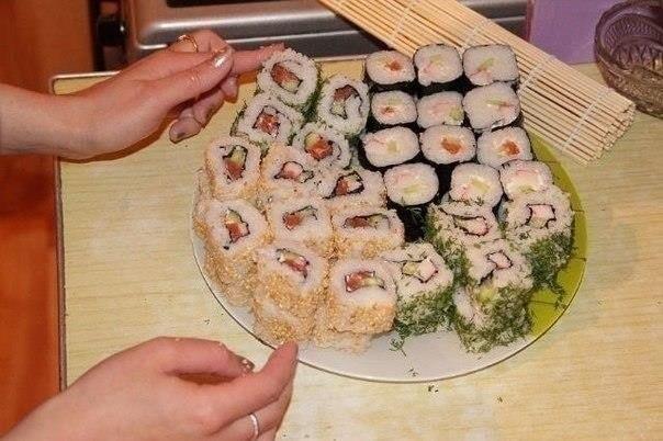 Мастер классы по созданию ролов