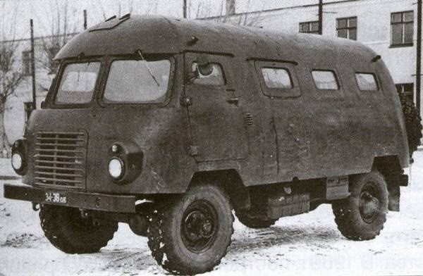 ГАЗ-66 КЗ-1: Автобус, разработанный в СССР на случай ядер?...