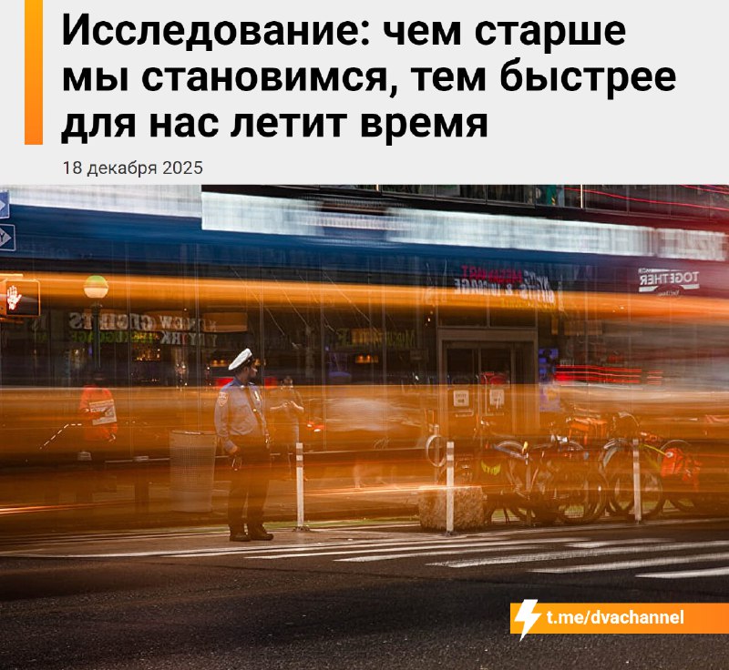 Чем старше мы становимся, тем быстрее кажется время, подтвердили учёные
С возрастом мозг меньше «за