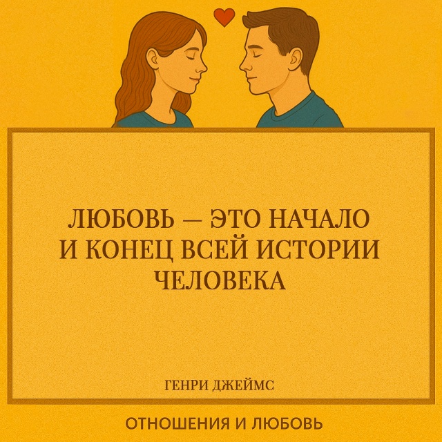 Джеймс подчёркивает, что любовь — это не просто одно и?...