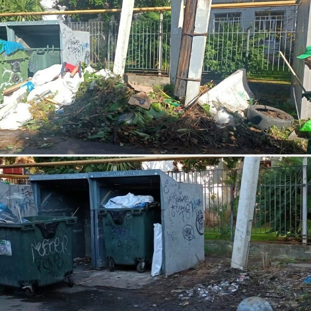 Власти Сочи заметили горы мусора и начали большую убор...