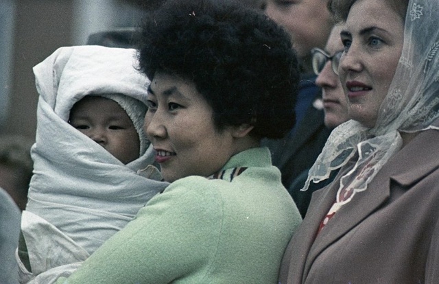 Нарьян-Мар. Зрители на спортивном празднике. 1965 г.
Фот...