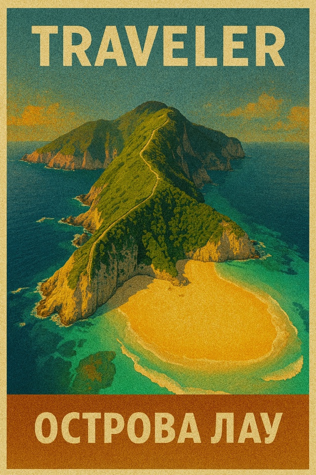 🌍 Острова Лау, Фиджи
Далеко в Тихом океане прячется а?...