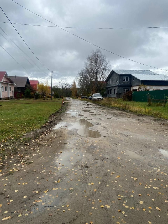 Дороги в Меленках превратились в полосу препятствий
...