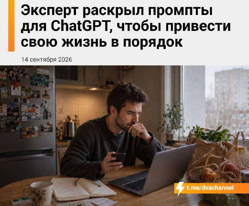 Наводим порядок в делах с помощью ChatGPT — сначала нужно выгрузить всё, что давно висит в голове, а
