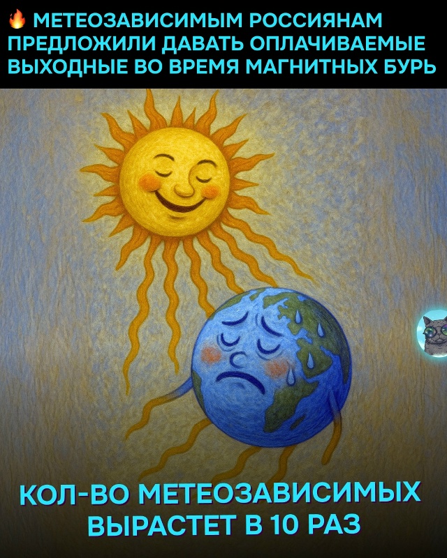 ❗ Теперь за головную боль от бури можно брать больничн...