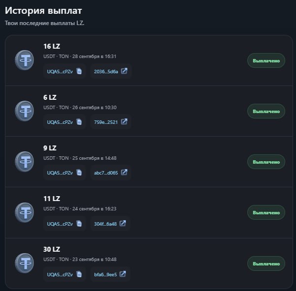 #Life_Zero 🏙
Моя статистика:
Дата моего входа в проект: 15.09.2026
Сделал депозит: 1,000 usdt 😎