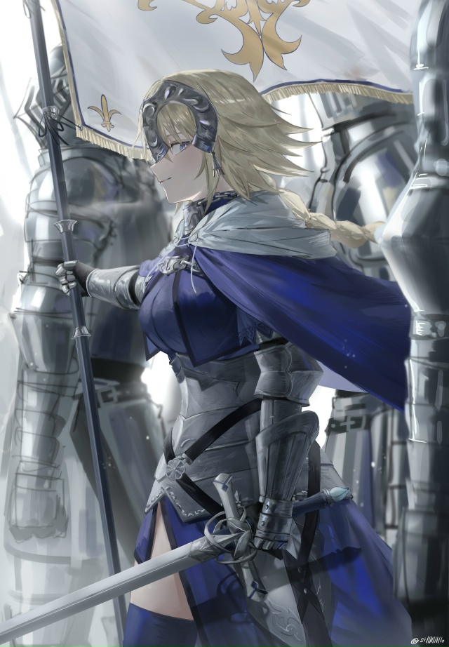 ⚔ Врываемся в утро с Жанной от Sil.
#арт@advance_empire | #FateGO