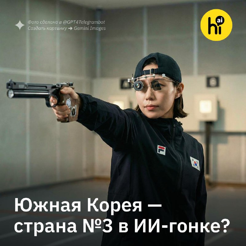 🇰🇷 Южная Корея — страна №3 в ИИ-гонке?
Южная Корея стала третьей страной в ИИ гонке после США и Кит