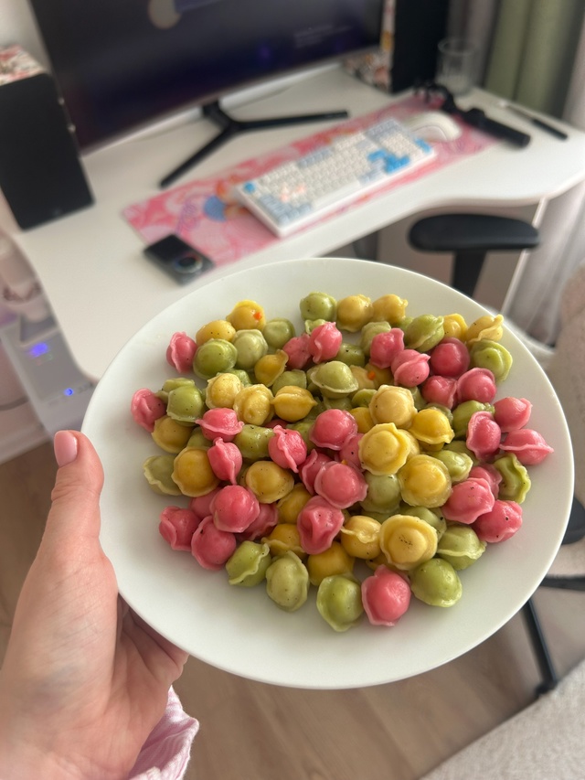 Очень прикольные пельмени ?