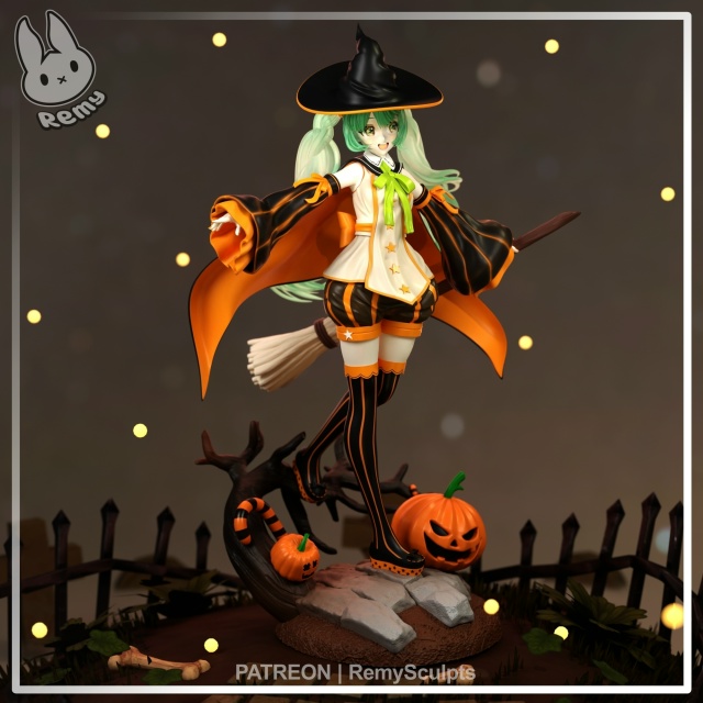 Хацунэ Мику - ведьма на Хэллоуин, добавлена в каталог т?...