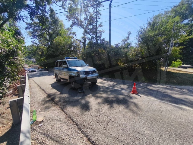 Патрульный автомобиль ППС сбил пешехода. Девушка в ком...
