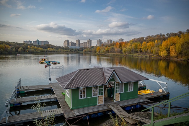 Октябрь в городке ... 🍁🍂