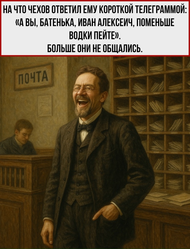 Сочувствие — чувство тёплое.
Но Чехов предпочитал дер...