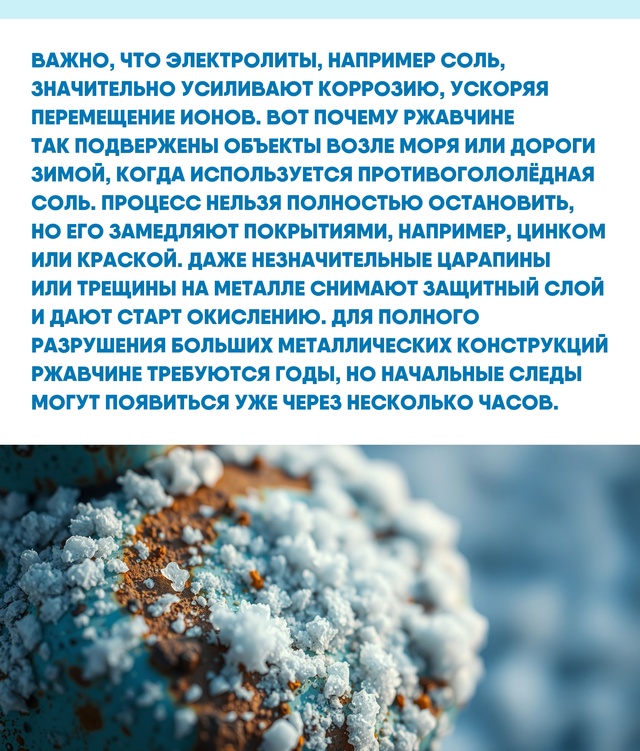 Даже на молекулярном уровне металл уступает мощи прир?...