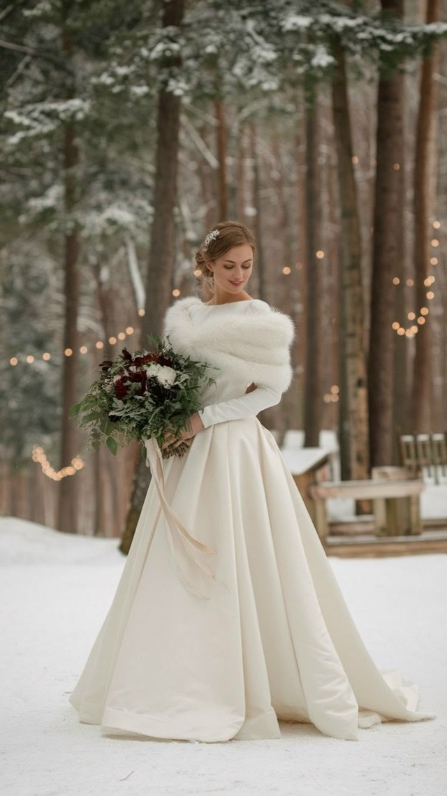 Вдохновение с пинтерест для зимней свадьбы✨❄
#зимняя...