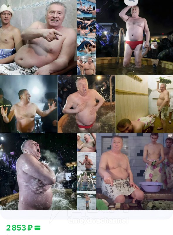 На маркетплейсах нашли шторку для ванной с… купающимся Жириновским
Стоит такое удовольствие 3000 ру