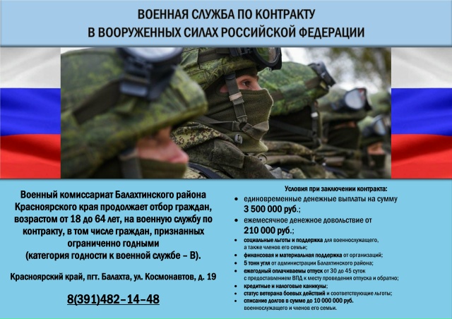 🇷🇺 Военный комиссариат Балахтинского района Красно?...