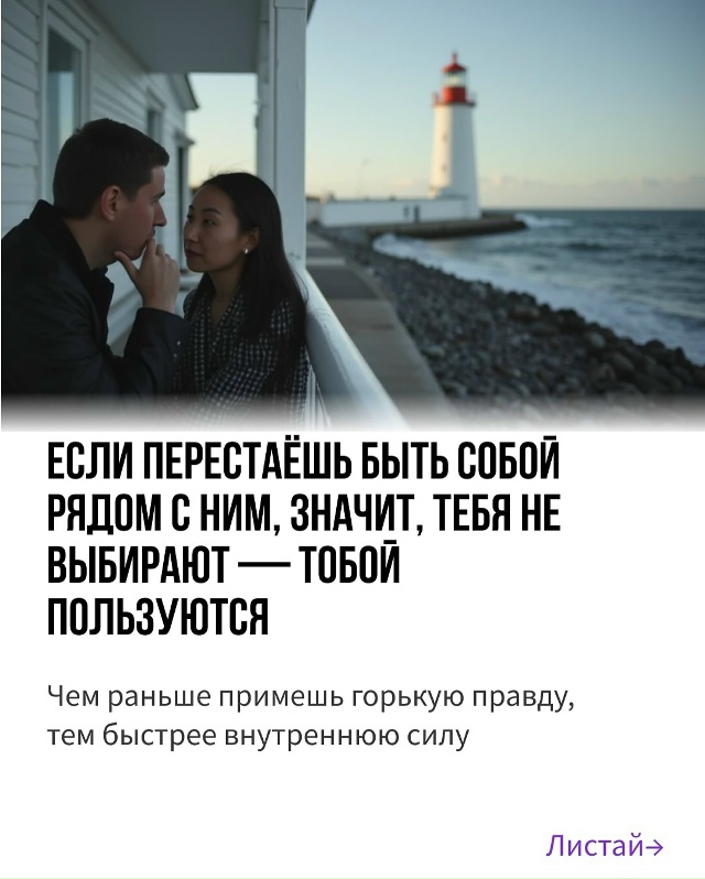 И лучше это осознать как можно раньше💔