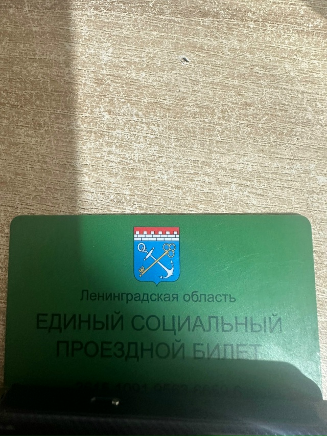 Найден проездной