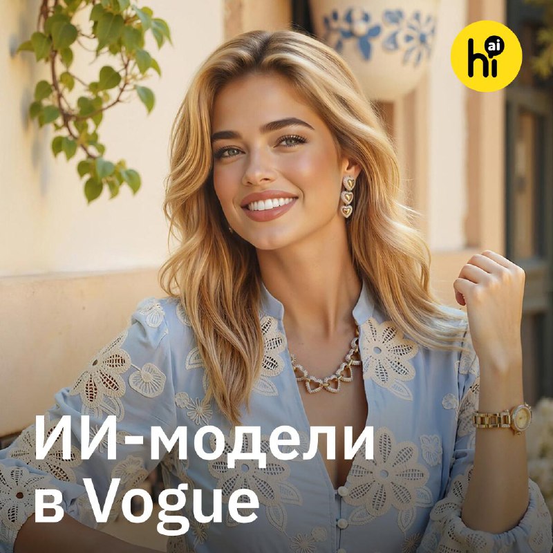 💃 На страницы Vogue впервые попали ИИ-модели
Vogue Australia разместил в августовском номере реклам