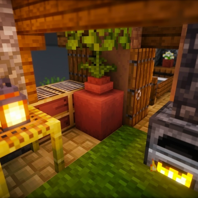 Милый домик дворфа
Будет смотреться очень красиво в ч?...