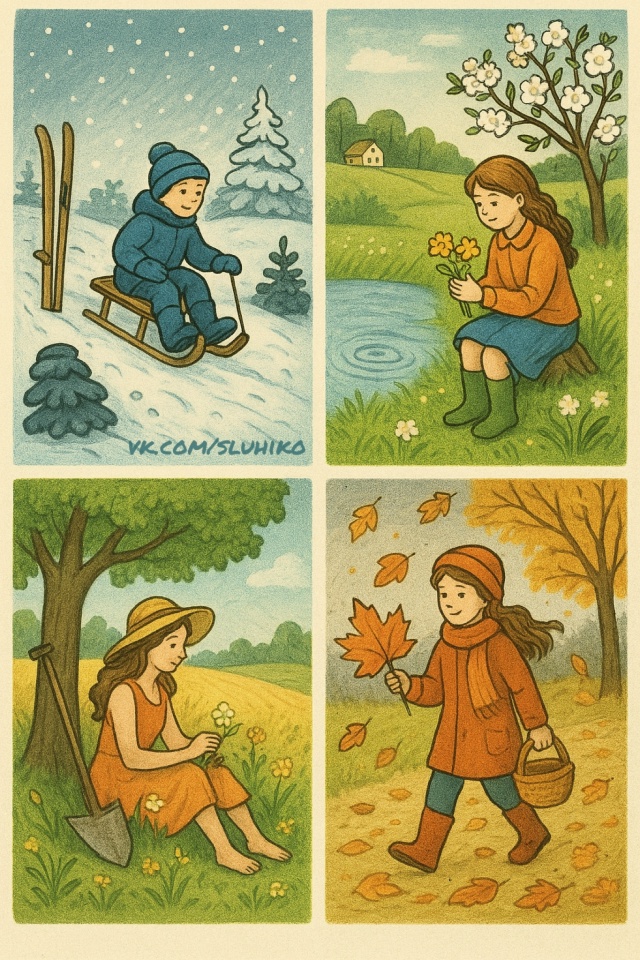 И ОПЯТЬ ВСЁ ПО ПОРЯДКУ...
И опять всё по порядку:
Зима, б...