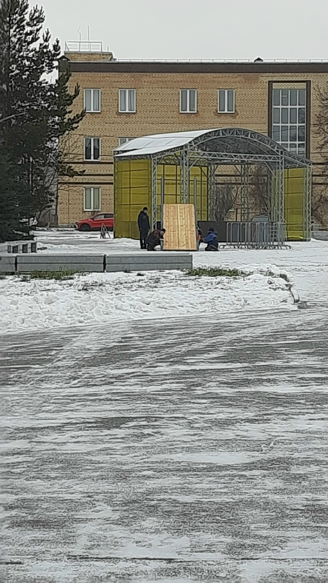 В этом году горке на Первомайской площади быть!