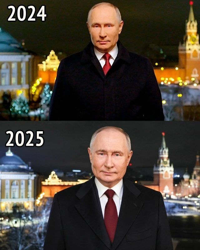 Как менялся Владимир Путин за 20 лет новогодних обращен...