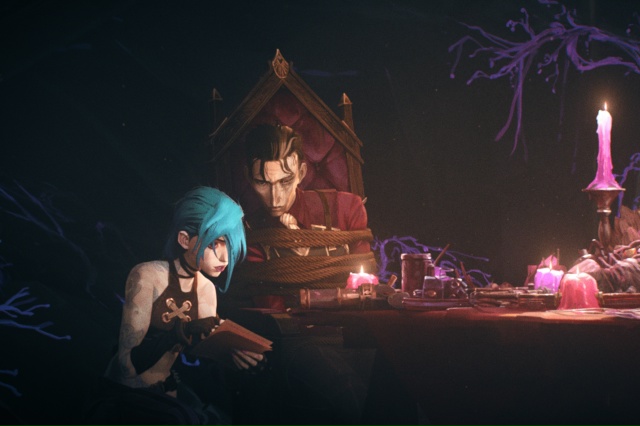 Сегодня, в честь юбилея Arcane, художники из студии Fortiche п?...