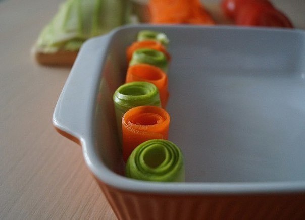 Овощная запеканка.
Ингредиенты: Кабачок молодой — 1 ш?...