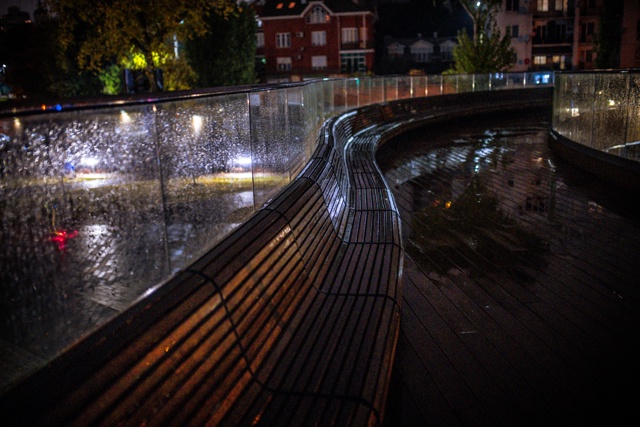 🤩Красивый, влажный и блестящий вечерний Воронеж