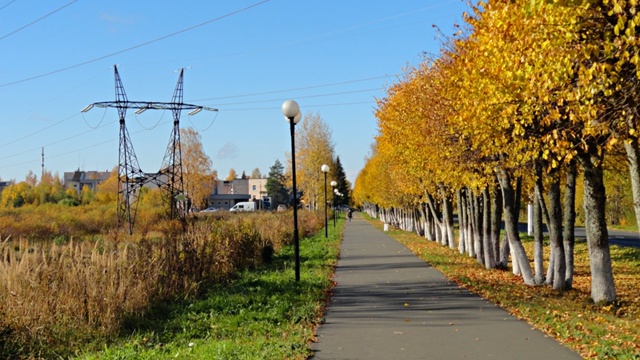 Золотая осень в родном Подпорожье