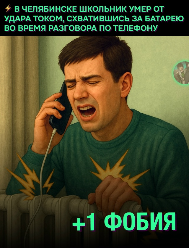 😨 Смертельный звонок: школьника убило током, когда он ...