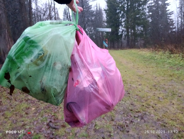 Прибрался на экотропе