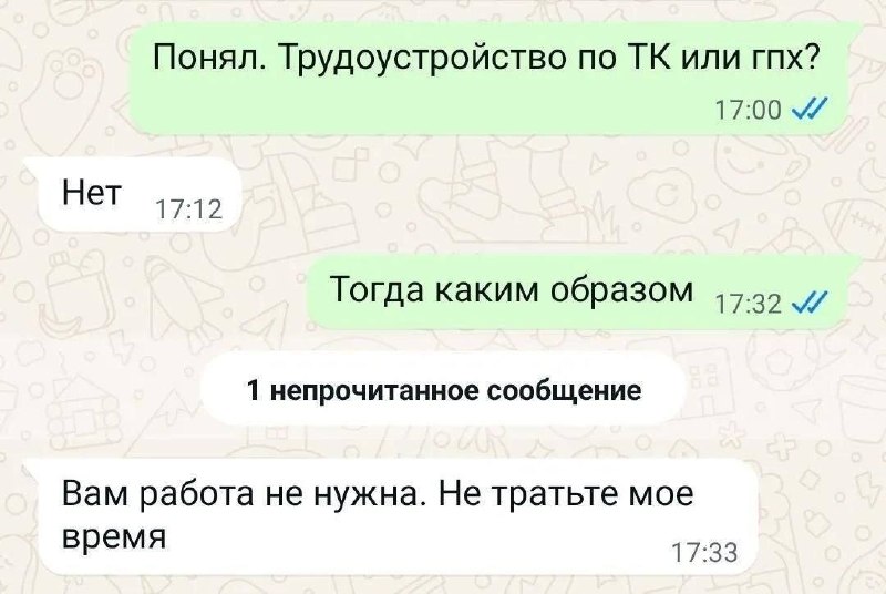 Обстановка на российском рынке труда