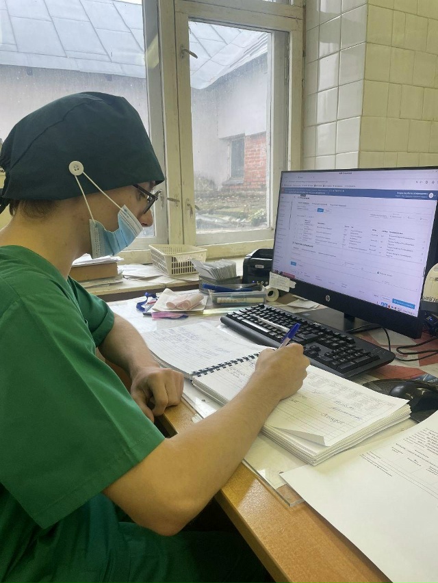 В приёмном отделении филиала №1 Орехово-Зуевской боль?...