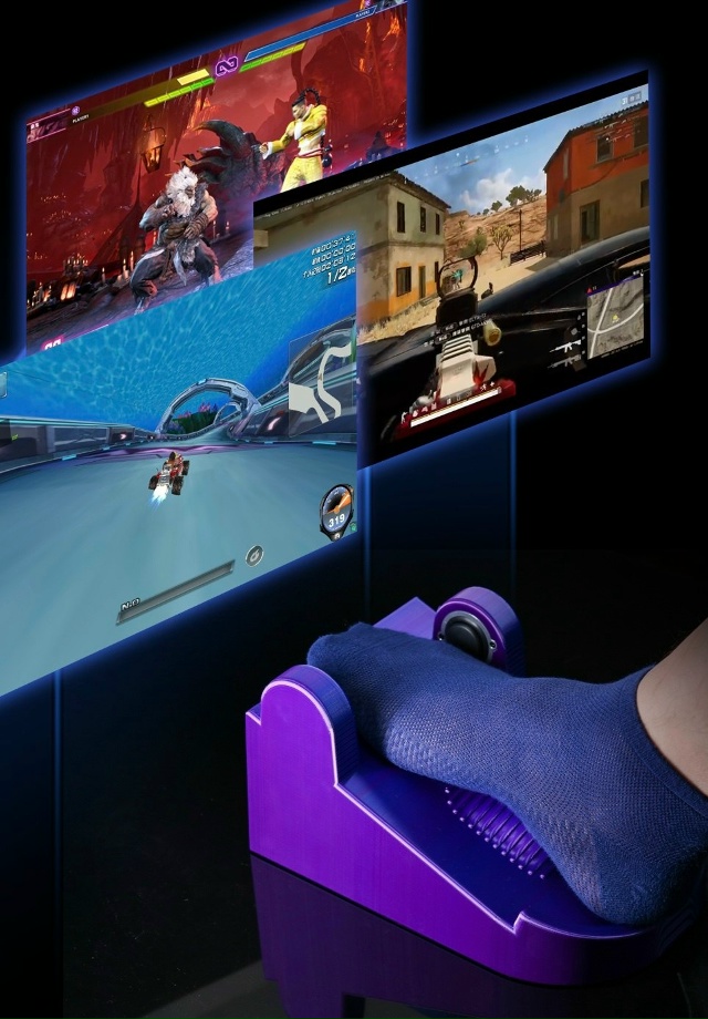 Китайцы выпустят клавиатуру для... ноги.
На ней будет р?...