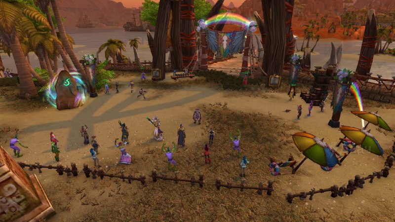 В World of Warcraft стартовал первый в истории игры официальный гей-парад (экстремизм в РФ)
Blizzar