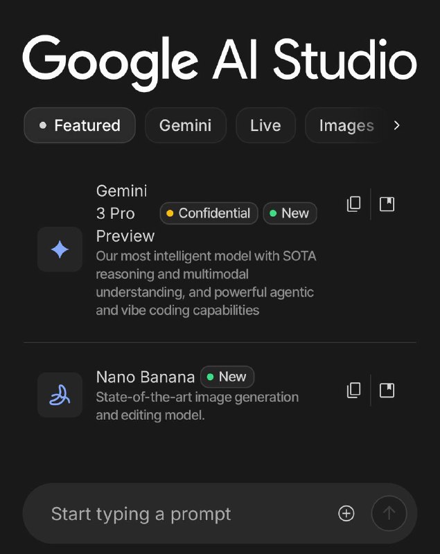 ⚡️ Gemini 3 Pro ВЫШЛА.
ИИ от Гугла — сильнейшая нейросеть по всем бенчмаркам на данный момент.
Те